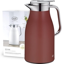 ALFI  SKYLINE TERMOKANDE 1 LITER - MØRKE RØD MAT